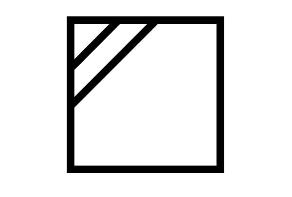 Symbole sécher à l'ombre