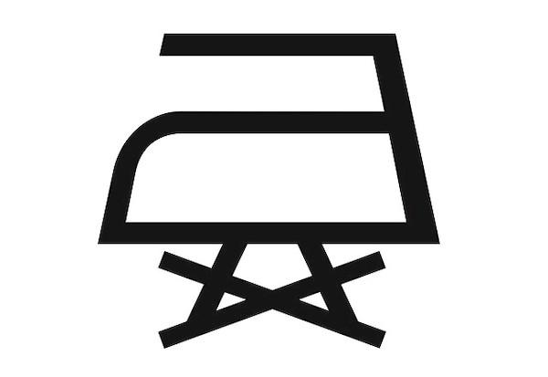 Symbole ne pas défroisser à la vapeur