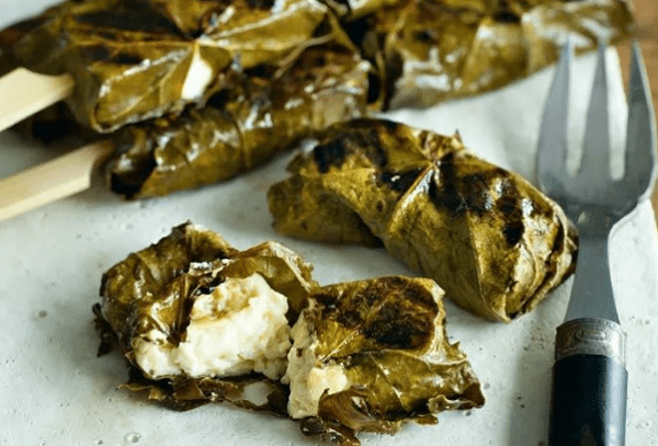 Käse-Dolma mit Suluguni