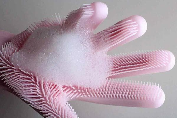 Silikonhandschuh für Geschirr