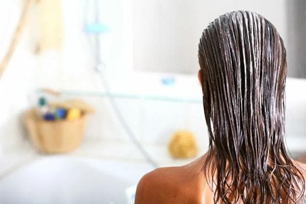 Haarmaske aus saurer Milch