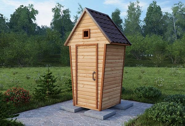 Garten-Toilette