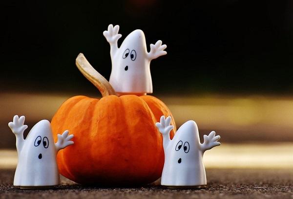 Gespenster an Halloween