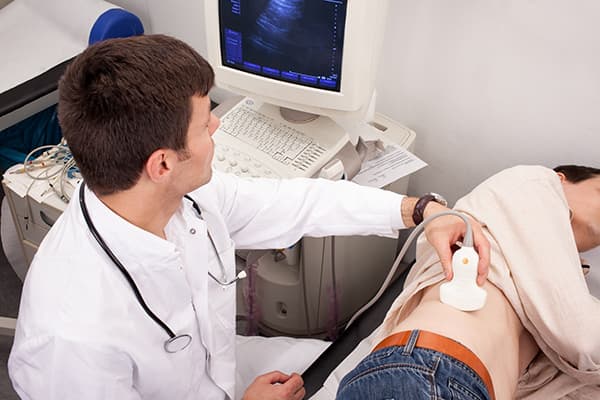 Ultraschall der Nieren bei Pyelonephritis