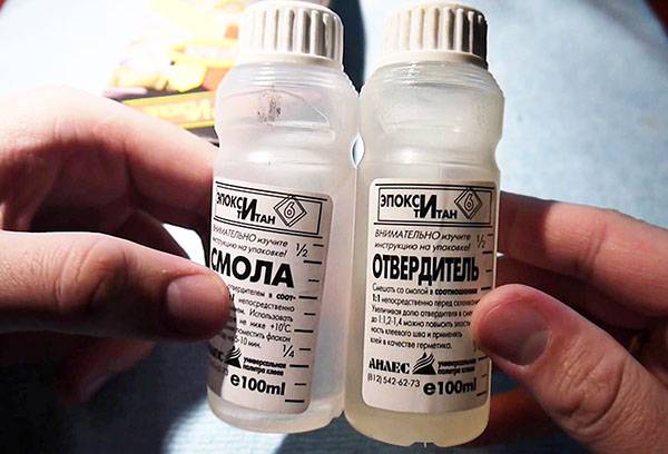 Epoxidharz und Härter