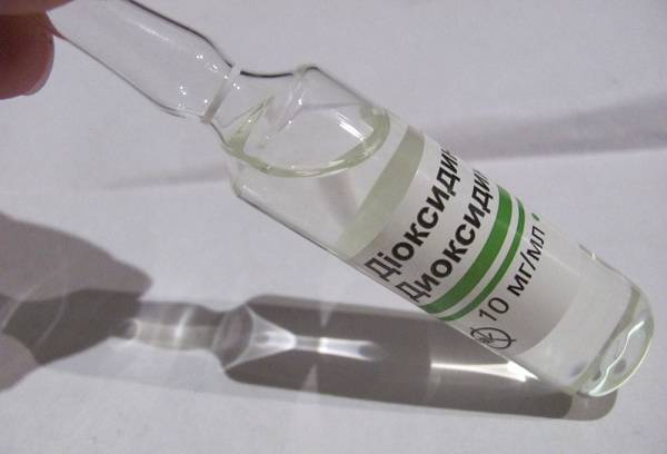 Ampulle Dioxidin