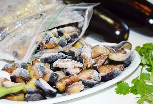 Gebackene Aubergine für den Winter