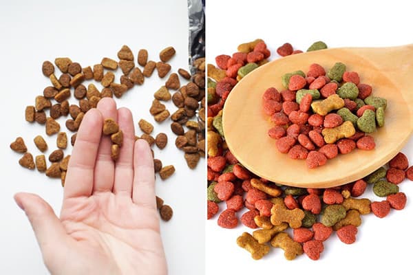 Katzen- und Hundefutter