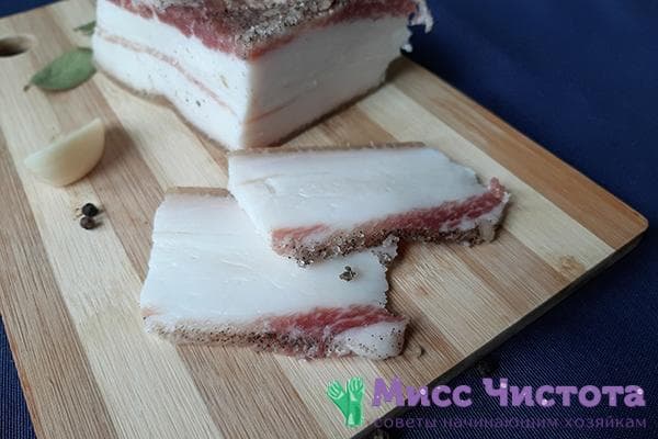 Salo auf dem Brett
