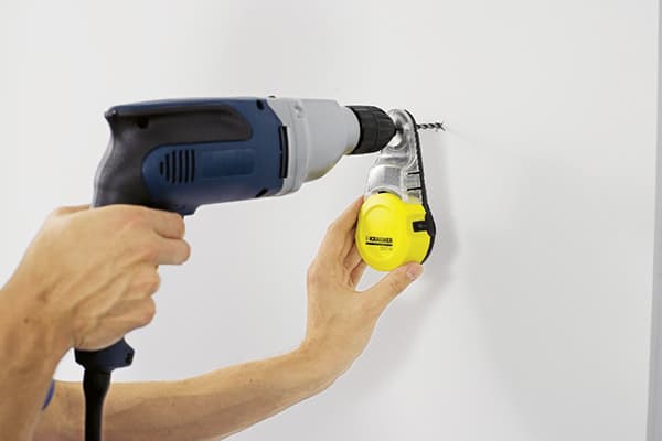 Staubfänger für die Bohrmaschine