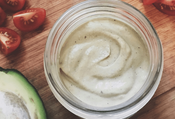 Vegetarische würzige Soße