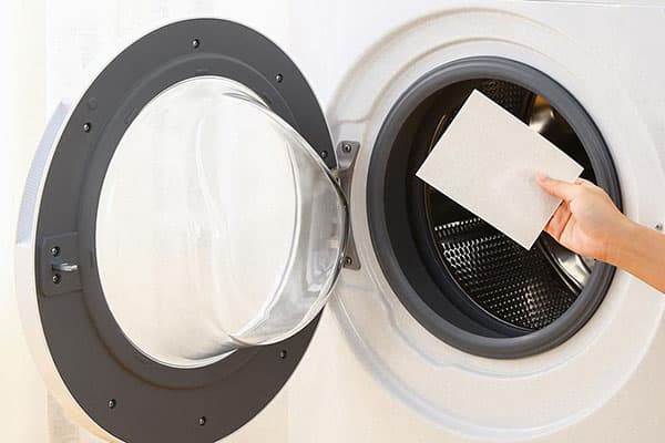 Bleichblatt für die Wäsche
