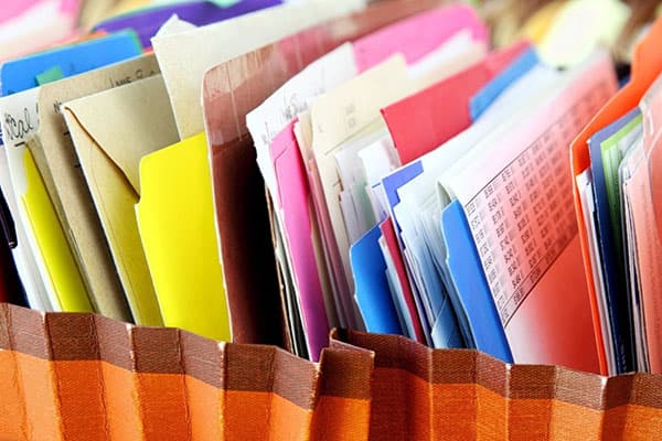 Organizer für Dokumente