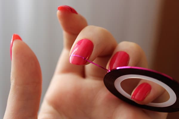Nageldesign-Klebeband