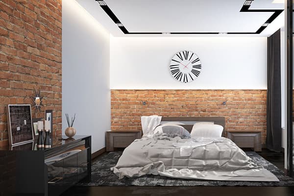 Uhr im Schlafzimmer