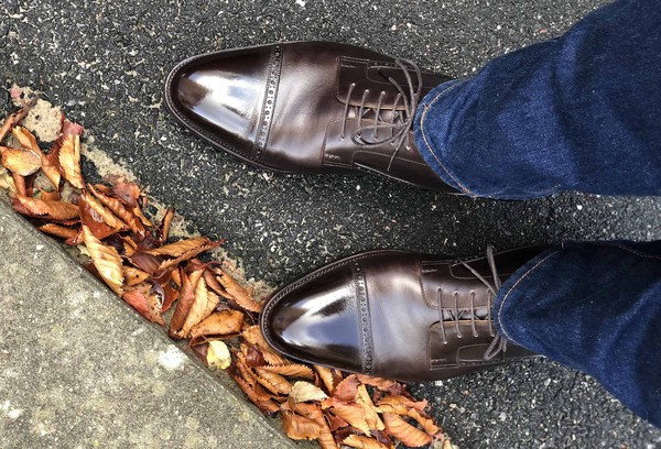 Lederschuhe