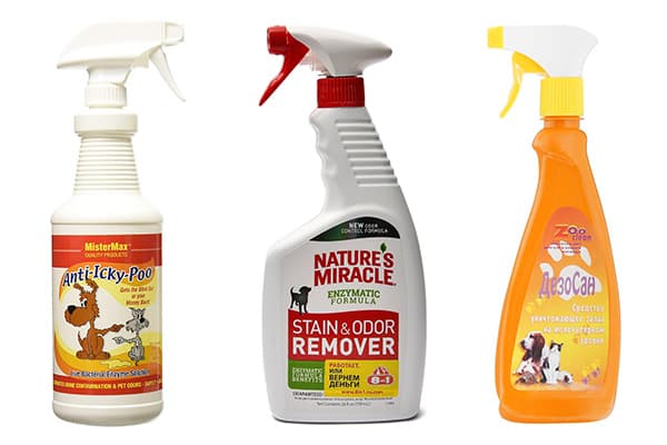 Sprays gegen Tiergerüche