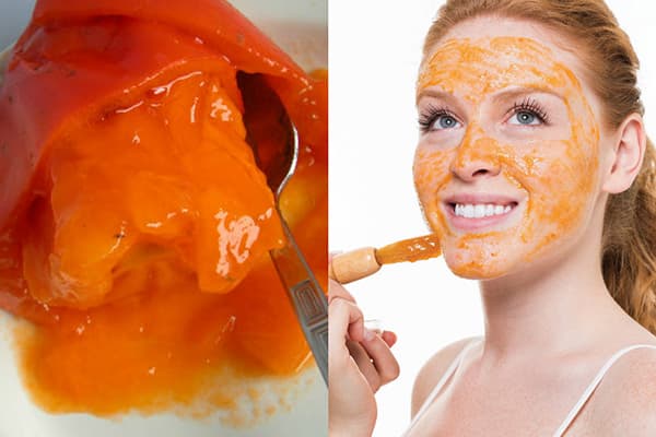 Gesichtsmaske aus Kaki