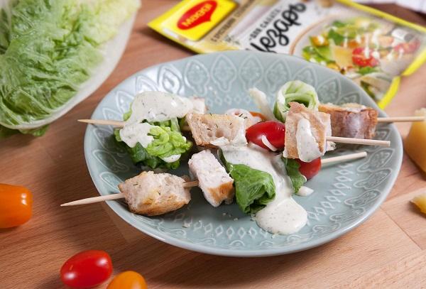 Salat mit Maggi-Würzmischung