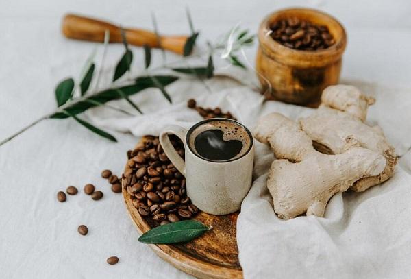 Ingwer und Kaffee