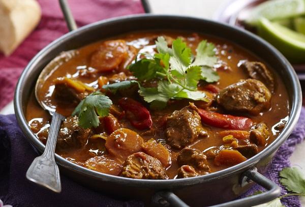 Fleisch mit Curry