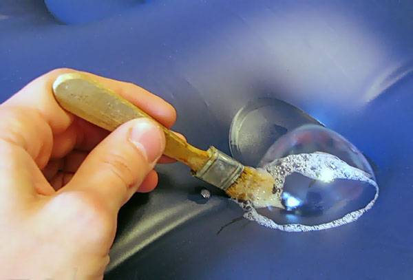 Reparatur der aufblasbaren Matratze