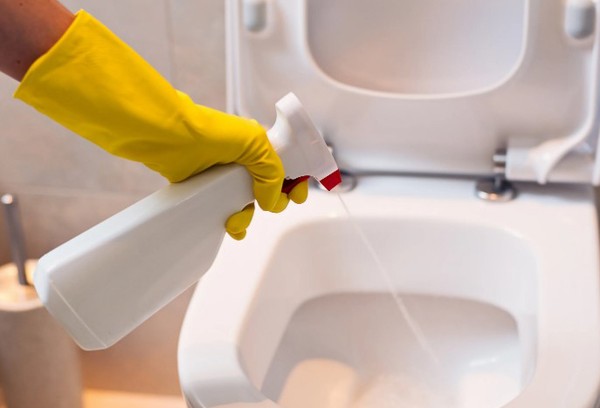 Toilettenreinigung mit Essig