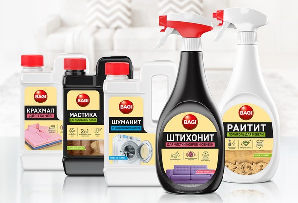 Spezialmittel zur Reinigung und gegen Gerüche