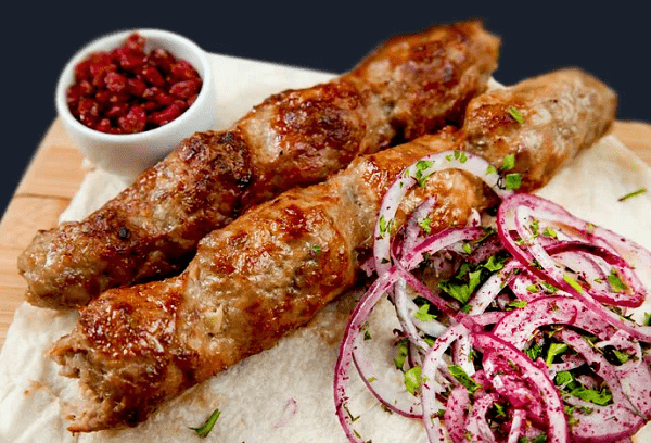 Lula-Kebab aus Rind und Schwein