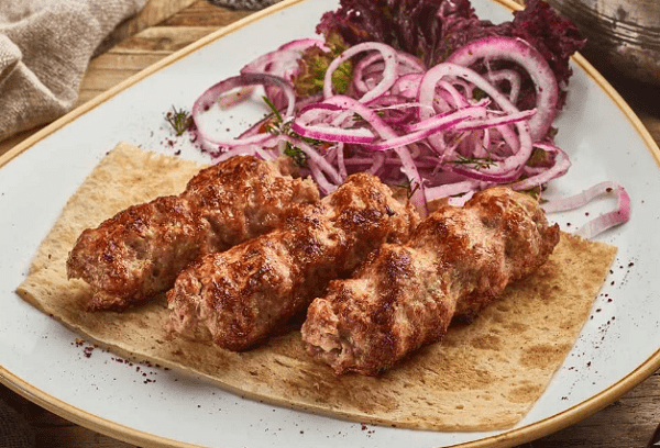 Schweine-Lula-Kebab
