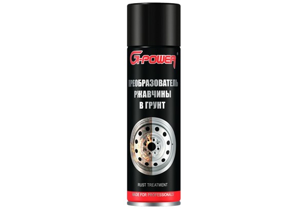 Rostumwandler zu Grundierung als Aerosol von G-POWER.