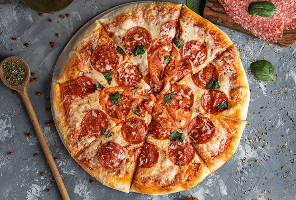 Pepperoni mit doppeltem Käse