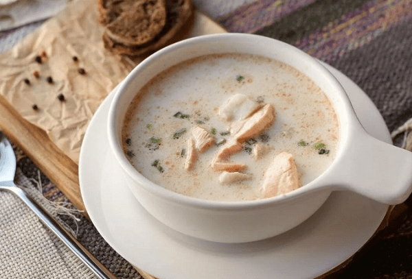 Finnische Fischsuppe mit Sahne