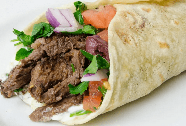 Rindfleisch-Schawarma