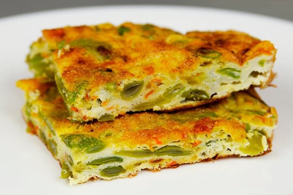 Auflauf mit grünen Bohnen