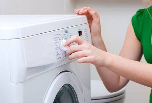 Einstellung des Waschprogramms