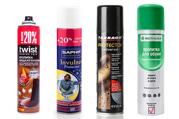 Wasserabweisende Sprays für Schuhe