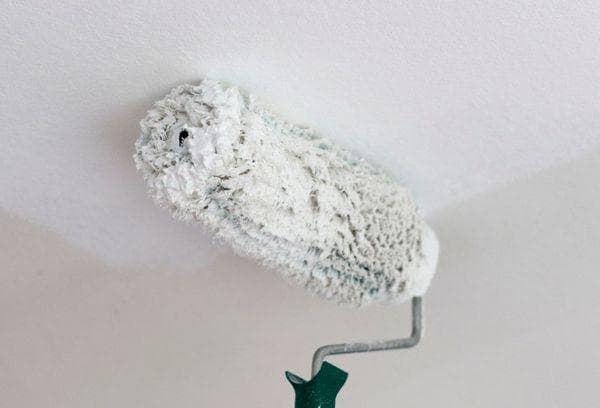 Tünchen der Decke