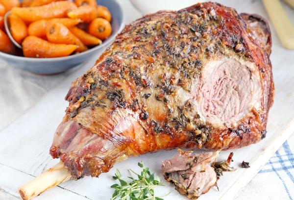 Lammfleisch mit Gewürzen