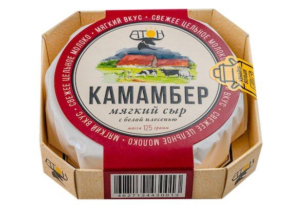 Französische Camembert-Käse