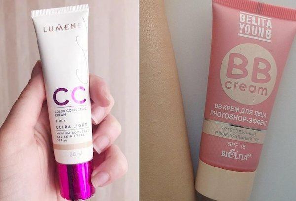 CC- und BB-Creme