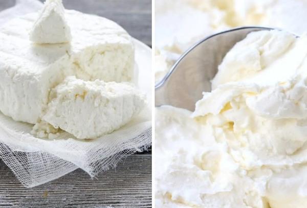 Mascarpone und Quark