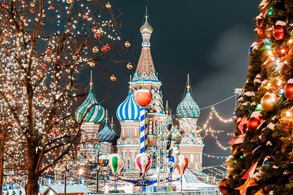 Silvester in Moskau