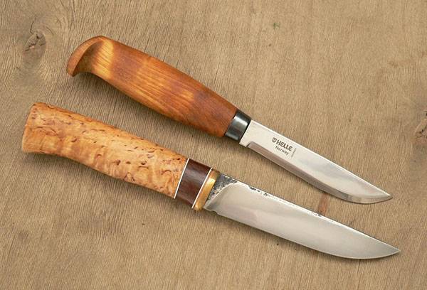 Von Rost befreite Messer