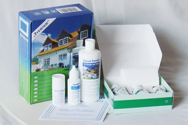 Pflegeset für PVC-Fenster