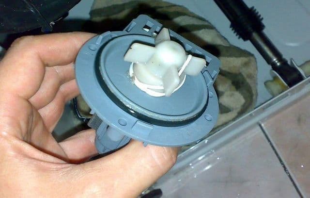 Pumpe der Waschmaschine