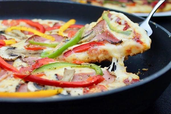 Pizza Minutka in der Pfanne