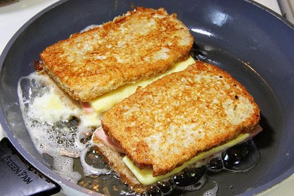 Sandwiches in Eiermilch