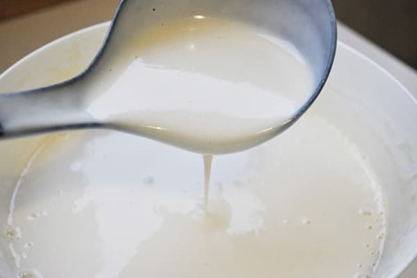 Teig für Pfannkuchen