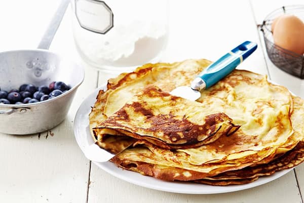 Pfannkuchen mit verbranntem Zucker